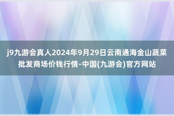 j9九游会真人2024年9月29日云南通海金山蔬菜批发商场价钱行情-中国(九游会)官方网站